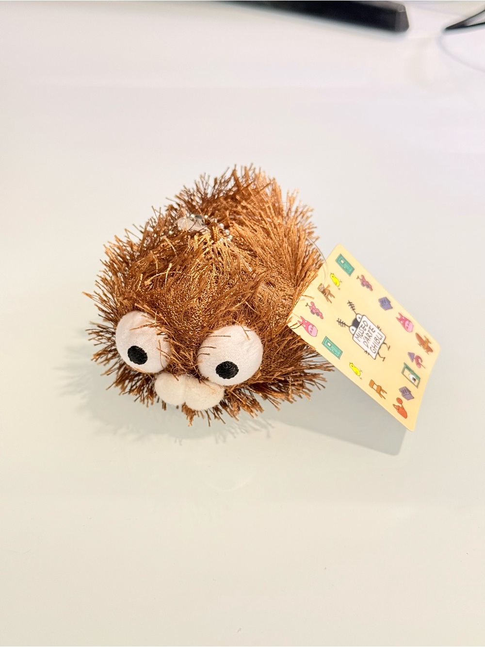 Ghibli Museum Boro the Caterpillar Buruburu Plush Keychain NWT Japan Exclusive